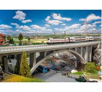 Faller H0 120505 - Pont Arc Moderne Kit Neuf Offre Spéciale