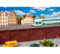 Faller H0 120573 - Arcades Avec Lit De Rail, Double Voie, Ép. I Kit Neuf