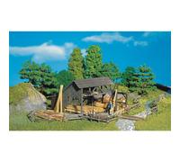 Faller H0 130288 Holzlager 130 x 86 x 56 mm Époque I Bausatz Neuf