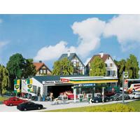 Faller H0 130345 - Station-Service Avec Bâtiment De Service Kit Neuf