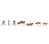 Faller H0 151673 - Agriculteurs Et Vaches Neuf
