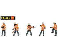 Faller- Pompiers époque VI, Set IV, 151634, Multiples