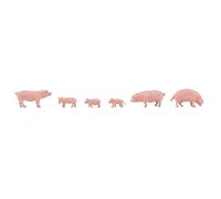 FALLER H0 151910 - Porcs 6 Figurines. Produit Neuf