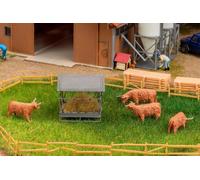 FALLER H0 151926 - Hochlandrinder, Rouge Produit Neuf