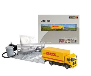 FALLER H0 161607 - Système A Véhicule Jeu de Départ Camion DHL Produit Neuf