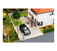 Faller H0 170317 - PREMIUM Feuille De Route Pavé, Gris Marbré Neuf