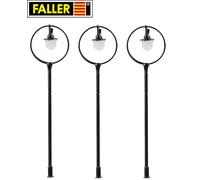 Faller H0 180105 Lanternes de stationnement LED, suspension à billes (3 pièce...