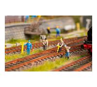FALLER H0 180238 - Lot de Figurines Mini-Sound-Effekt Travailleur Construction,