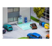 Faller H0 180280 - Station De Charge Pour Véhicules Électriques Kit Neuf