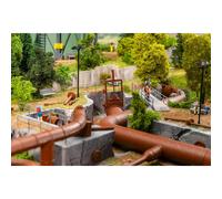 Faller H0 180328 - Grand Ensemble De Tubes Kit Nouveau