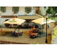 Faller H0 180437 - Ensemble Biergarten Veltins Kit Neuf