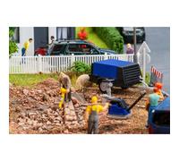 Faller H0 180693 - Ouvrier Avec Compresseur Neuf