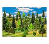 Faller H0 181536 - 50 Arbres De Forêt Mixte, Triés Échelle 1:87 Neu