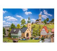 Faller H0 190038 - Ensemble D'Action Vie De Village Kit Neuf