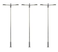 Faller Luminaire H0 Tête de mât double modèle fini 180103 – 3 pièces