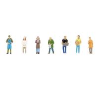 Faller H0 Marché hebdomadaire II peint, debout