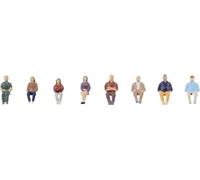 Faller H0 Personnes assises III peint, assis