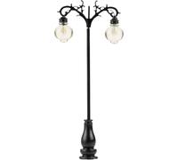 Faller H0 Réverbère de parc double modèle fini 180107 3 pc(s)