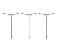 Faller H0 Réverbère en col de cygne double modèle fini 180122 3 pc(s)