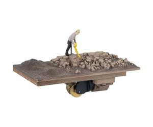 FALLER H0 Travailleur du bâtiment avec compresseur Peint, Debout