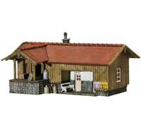 Hangar à marchandises avec Quai-N-1/160-FALLER 212105