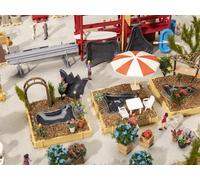 FALLER Kit d’aménagement Centre de jardinage - HO 1/87 - Faller 180342
