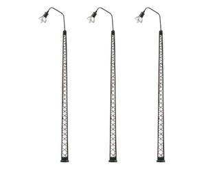 Faller - LED Lattice mast Arc luminaire. 3 pcs. - FA180109