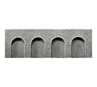 Faller - Modélisme accessoires de décor HO - Dalle décorative : 4 arcades G