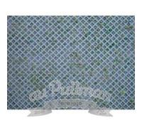 Faller - Modélisme accessoires de décor HO - Plaque de mur : Briques perforées en losanges avec herbe G