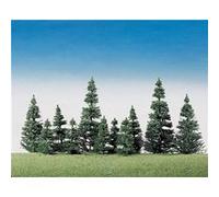 Faller - Modélisme accessoires de décor HO - Végétation - Arbres : 40 sapins argentés G