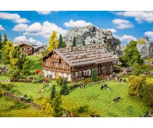 Faller - Modélisme - Grande Ferme Alpine+Grange, F232199