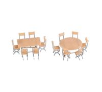 Faller – Modélisme – F180957 – Tables + 12 chaises