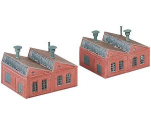 FALLER N 222203 2 Entrepôts Sheddach Chacun 92 X 68 X 50 Mm NEU OVP 1:160