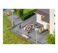 Faller N 272311 - PREMIUM Feuille De Route Pavé, Gris Foncé Neuf