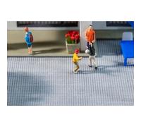 Faller Feuille de décor PREMIUM 272313 - Trottoir pavé N 300 x 120 mm