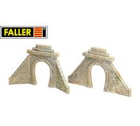 Faller N 272575 2 portails tunnel 1 voie - NEUF + EMBALLAGE D'ORIGINE