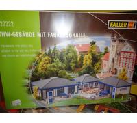 Faller, No. 222222 THW Bâtiments Avec Hall des Véhicules