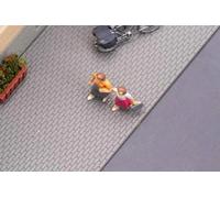 FALLER Plaque trottoir gris foncé 319 x 199 mm - échelle HO 1/87 - FALLER 180744