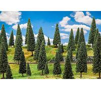 Faller- Sapins Assortis 10 Pièces, F181537, Non renseigné