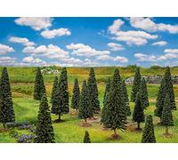Faller- Sapins Petits assort 25 Pièces, F181541, Non renseigné