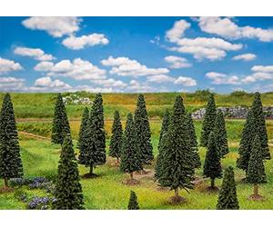 Faller- Sapins Petits assort 25 Pièces, F181541, Non renseigné