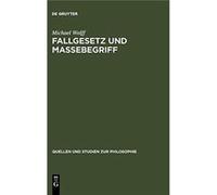 Fallgesetz und Massebegriff - Michael Wolff - De Gruyter - Livre en Anglais Michael WolffMichael Wolff (Auteur)