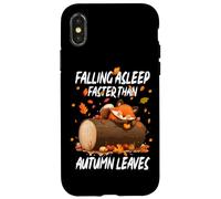 FALLING ASLEEP FASTER THAN AUTUMN LEAVES Coque pour iPhone X/XS