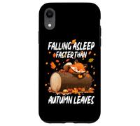FALLING ASLEEP FASTER THAN AUTUMN LEAVES Coque pour iPhone XR