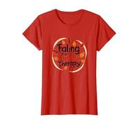 Falling for Speech Therapy - Cadeau sur Le thème de l'automne T-Shirt, Femme, Rouge, XS