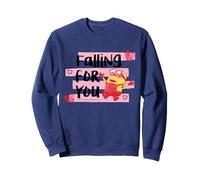 Falling for You Minion Hearts Love Valentine Humour Sweatshirt