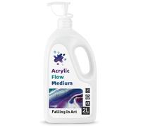 Falling in Art Milieu verseur pour peinture acrylique, diluant à peinture à haut débit 1,9 l