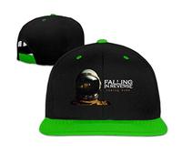 Falling in Reverse-Hanging on Music Band Logo Hip Hop Comfortable Baseball Cap White Adjustable Plain Hat