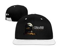 Falling in Reverse-Hanging on Music Band Logo Hip Hop Comfortable Baseball Cap White Adjustable Plain Hat