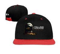 Falling in Reverse-Hanging on Music Band Logo Hip Hop Comfortable Baseball Cap White Adjustable Plain Hat